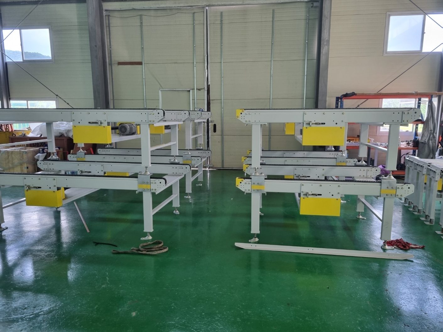 컨베이어 프레임 제작